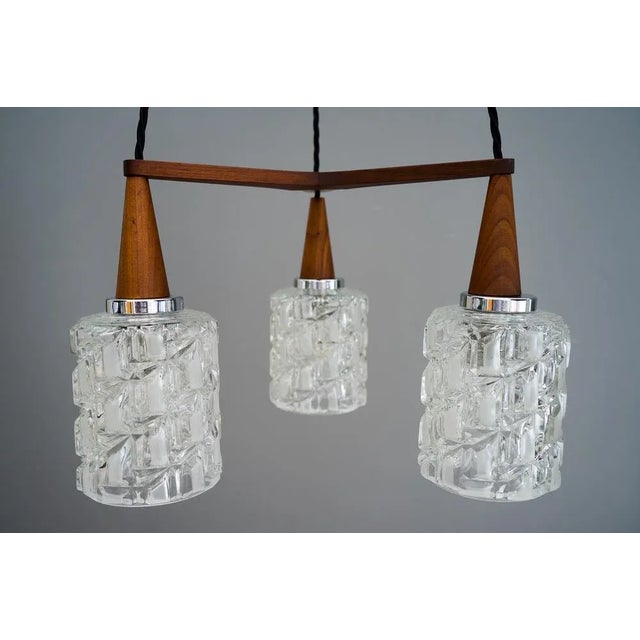 1960s Chandelier from Austrolux, Vienna, 1960s For Sale - Image 5 of 14