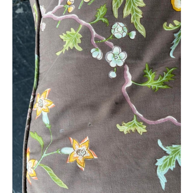 Hollywood Regency Floral Loveseat Pair For Sale In Tampa - Image 6 of 13