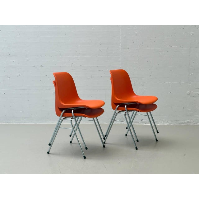 Europa Stacking Chair by Helmut Starke for Embru, 1970s For Sale - Image 6 of 17