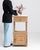 Early 20th Century French Oak Marble-Top Side Table For Sale - Image 4 of 13