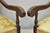 Antique French Louis XIV Style Needlepoint Tapestry Carved Walnut Arm Chair Pair For Sale - Image 16 of 18