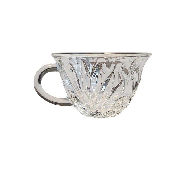 Vintage Portico Pattern Punch Bowl and Glasses Set For Sale In Atlanta - Image 6 of 8
