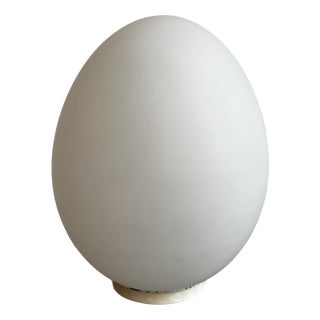 Opaline Egg Lamps, 1970s For Sale