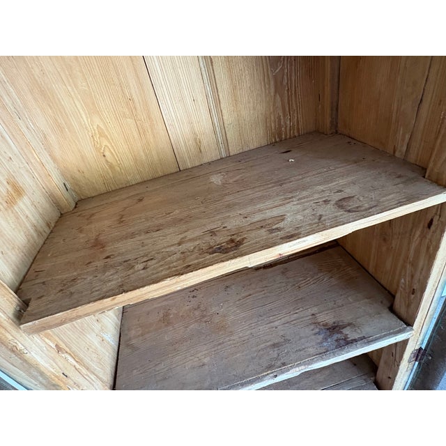 Antique Primitive Wood Pie Safe / Cabinet For Sale - Image 6 of 8