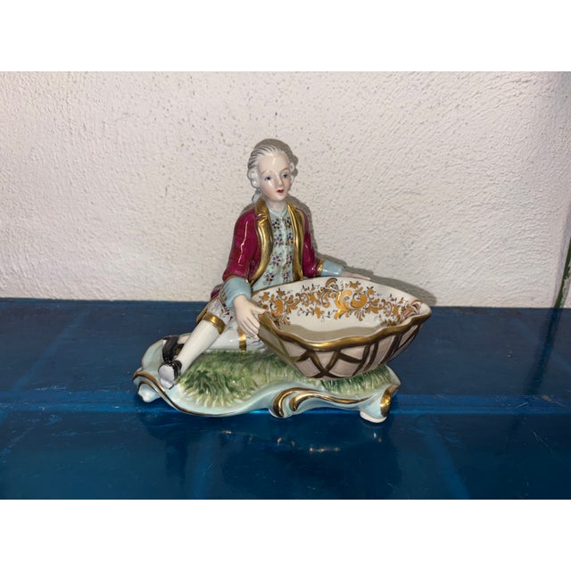 1970s Figurines from Capodimonte, 1970s, Set of 2 For Sale - Image 5 of 10
