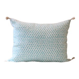 Block Print Lumbar Pillow 16” X 20”