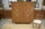 Light Oak Wardrobe with Geometric Lattice Pattern, 1940s For Sale - Image 12 of 15