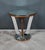 Small Mirrored Glass & Walnut Side Table, 1940s For Sale - Image 10 of 15