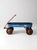 Blue Vintage 1970s Radio Flyer Model 100 Blue Metal Wagon For Sale - Image 8 of 16