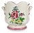 Large Streetlight Model Planter with Pink Pattern from KG Lunéville, 1980s For Sale