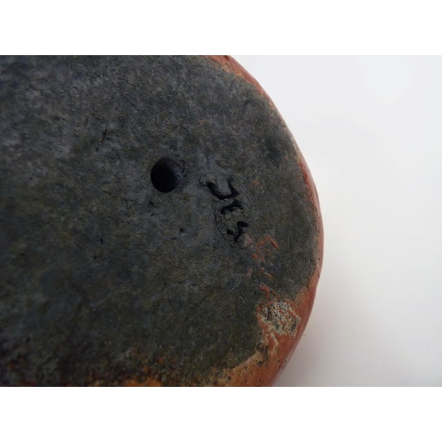 Raku Terracotta Sculpture, 1980s For Sale - Image 9 of 11