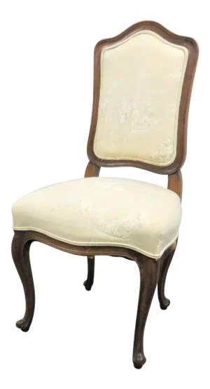 Early 20th Century Louis XV Style Walnut Side Chair