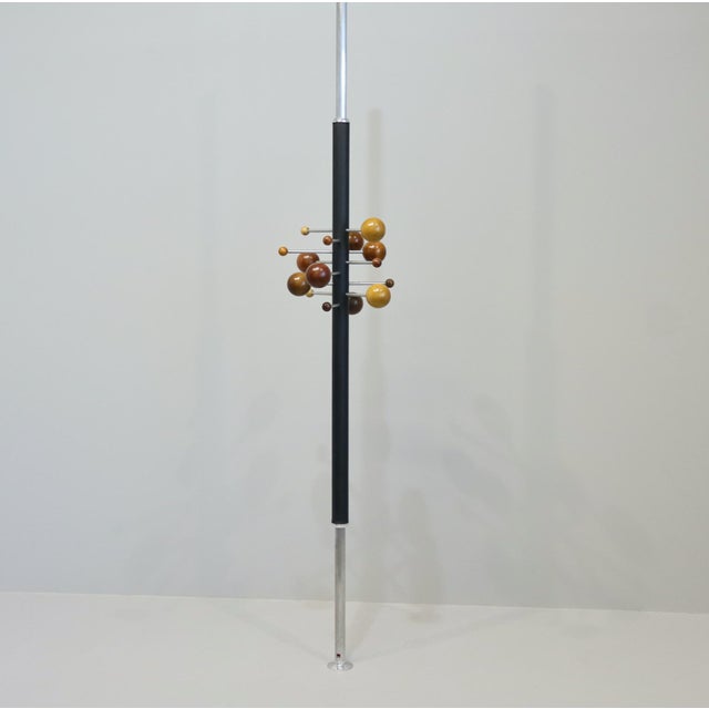 Black AT16 Coat Rack by Osvaldo Borsani for Tecno, 1960 For Sale - Image 8 of 12