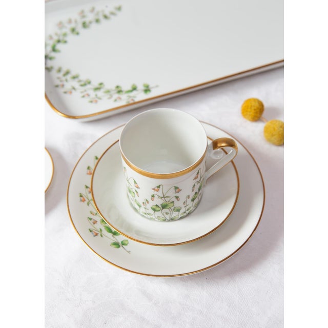 Ceramic Linnaea Borealis Porcelain Coffee Set from Hackefors, 1970, Set of 38 For Sale - Image 7 of 11