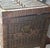 Boho Chic Vintage Woven Clothes Box with Brass Fittings For Sale - Image 3 of 4