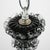 Baroque Ca’ Rezzonico’ Style Black & Clear Murano Glass Chandelier in the Manner of Giuseppe Briati For Sale - Image 3 of 18
