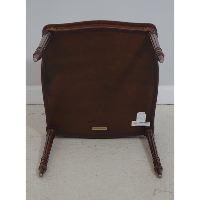 Pair of Theodore Alexander Adolphus Mahogany Side Tables For Sale - Image 13 of 15