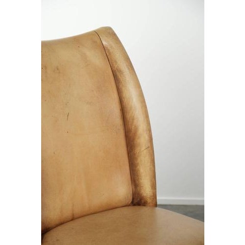 Cowhide Leather Dining Chairs, Set of 4 For Sale - Image 12 of 18
