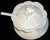 Mid-Century Modern Vintage MCM Jay Willfred for Andrea by Sadek Majolica White Cabbage Leaf Tureen For Sale - Image 3 of 6