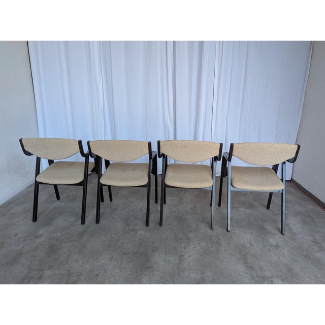Mid-Century Modern Vintage Bentwood Dining Chairs, 1970s, Set of 4 For Sale - Image 3 of 18