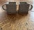 Minimalism Tom Butcher Ceramics Square Stoneware Mugs - Set of 2 For Sale - Image 3 of 9