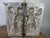 Italian Cast Metal Figural Table Lamps, 1930s Classical Style For Sale - Image 13 of 17