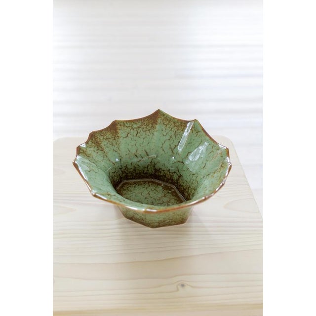 Mid-Century Ceramic Stoneware Bowl and Vase from Rörstrand Studio, Sweden, 1960s, Set of 2 For Sale - Image 10 of 14