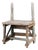Industrial Rustic Stool with Patina, France, 1900s For Sale