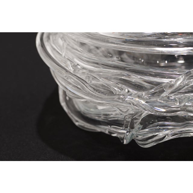 Drop Honey Vase in Crystal Glass, 1990s For Sale - Image 6 of 9