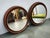 Italian Space Age Illuminated Round Mirrors, 1970s, Set of 2 For Sale - Image 3 of 10