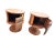 Wood Vintage Drum Tables Mersman Side Barrel Tables 1970 - Set of 2 For Sale - Image 7 of 7