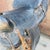 Metal Vintage Mid 20th Century Decorative Leather Horse Saddle With Stand For Sale - Image 7 of 13