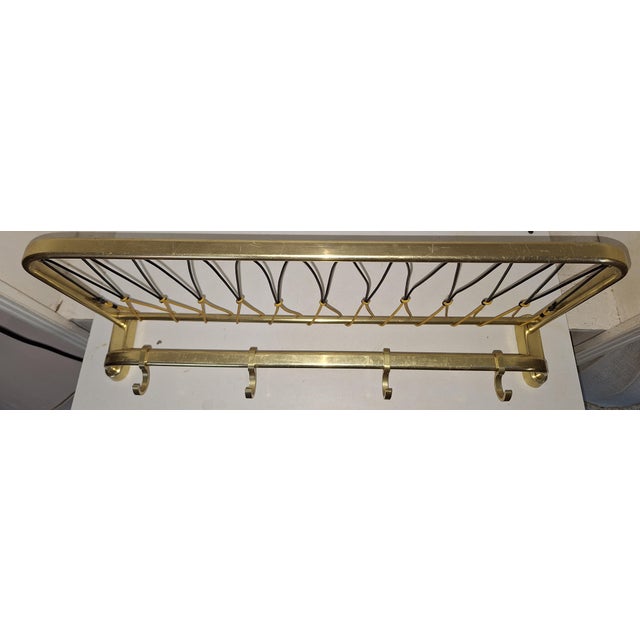 Vintage Wall-Mounted Coat Rack, 1970s For Sale - Image 4 of 6