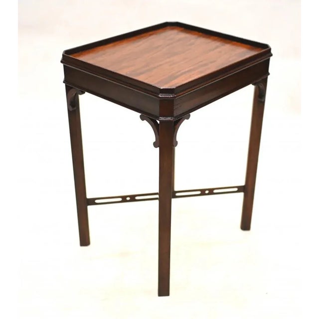 Victorian Side Table Mahogany For Sale - Image 5 of 9