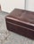 Restoration Hardware Tufted Leather Storage Ottoman For Sale - Image 12 of 12