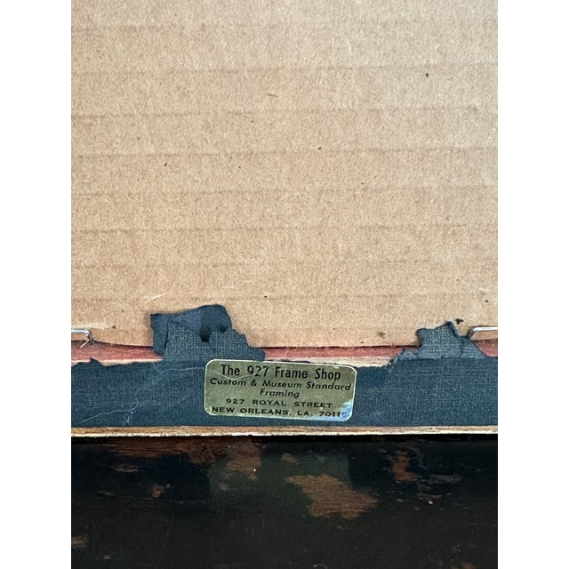 Printmaking Materials 1980s Sunol Alvar “Woman Holding Dove” Signed Limited Edition Lithograph – Framed For Sale - Image 7 of 8