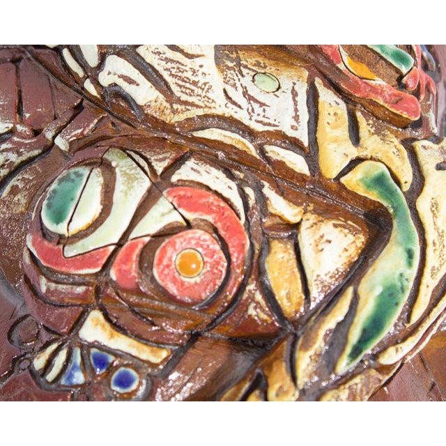 2012 Signed Studio Pottery Vase by Barry Unitas Barnes For Sale - Image 10 of 10