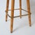 Wood 1980s Set of 4 Knotty Pine Swivel Captain’s Bar Stools With Saddle Seats For Sale - Image 7 of 8