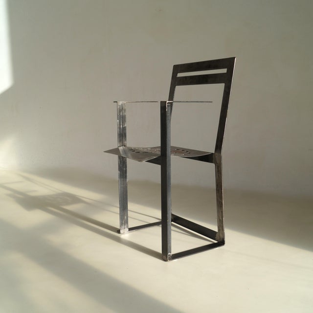 1920s Modern Steel Chair by Albert in T Veld, 1980s For Sale - Image 5 of 18