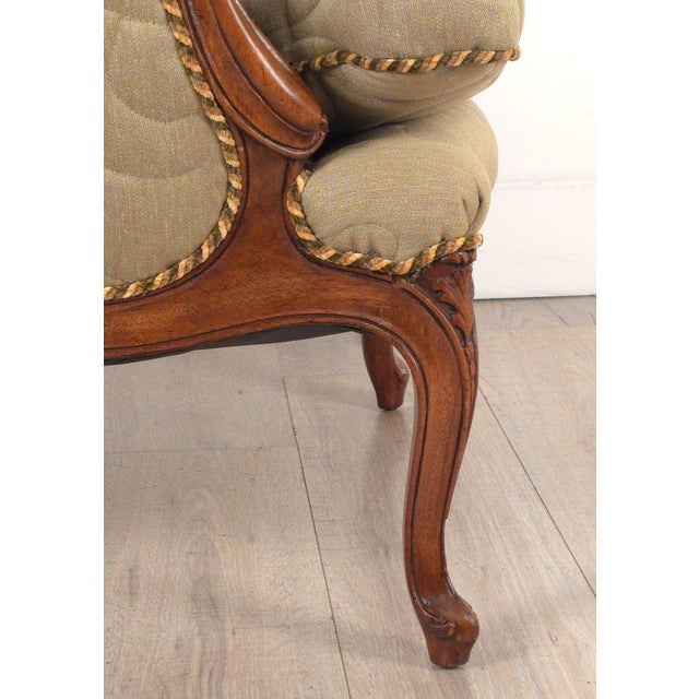 Wood Italian Fruitwood Bergère, Circa 1970 For Sale - Image 7 of 15