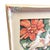 Red Mid-Century Hawaiian Cockatoo & Botanical Airbrush Original Painting Signed Seay, Framed For Sale - Image 8 of 12