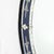 Mid-Century Venetian Glass Reverse-Etched Oval Mirror W/ Sapphire Blue Border For Sale - Image 16 of 16