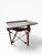 Wood 1990s Maitland-Smith Rattan and Faux Bamboo Tray Table For Sale - Image 7 of 11