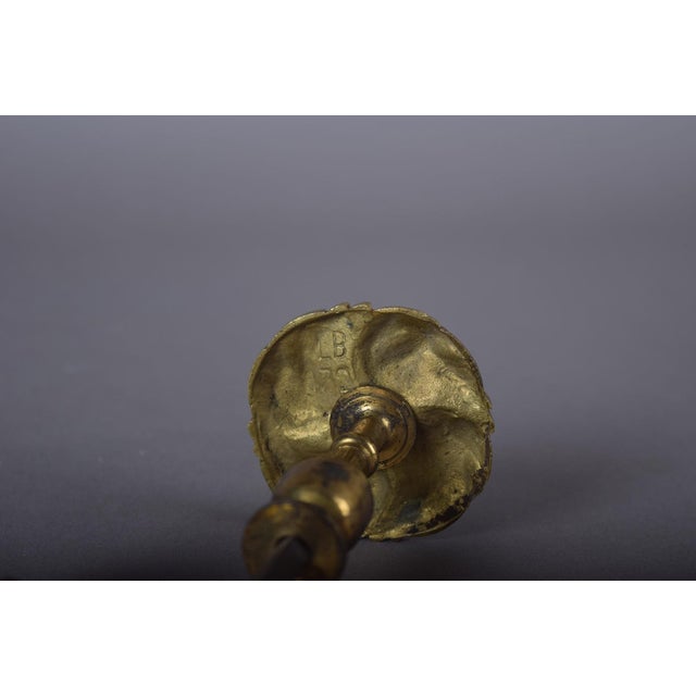 1940s Curtain Tiebacks in Gilt Bronze, 1940s, Set of 2 For Sale - Image 5 of 11