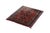 Vintage oriental wool area rug. showcases a classic floral design from the early 20th century. The compact textile...