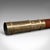 Antique 3 Draw Telescope, English Brass, Terrestrial Instrument, Victorian, 1880 For Sale - Image 6 of 10