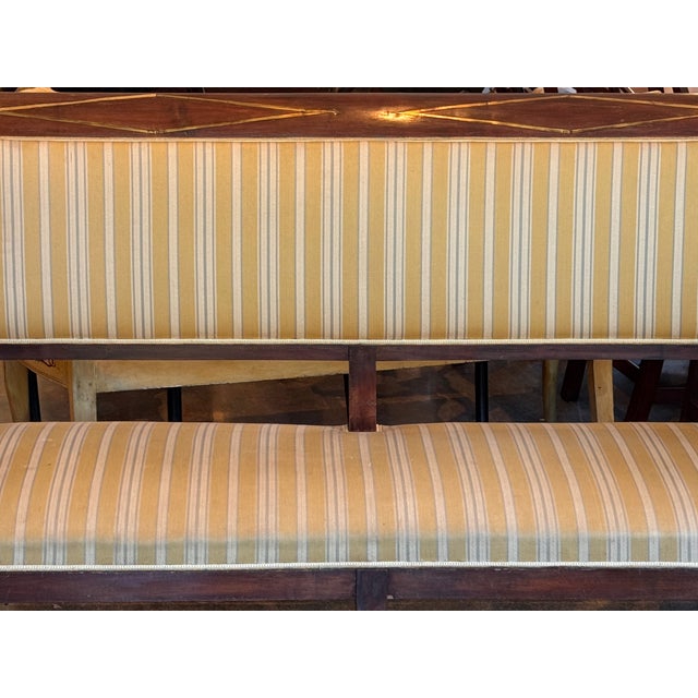 Early 19th Century Empire Settee For Sale - Image 4 of 15