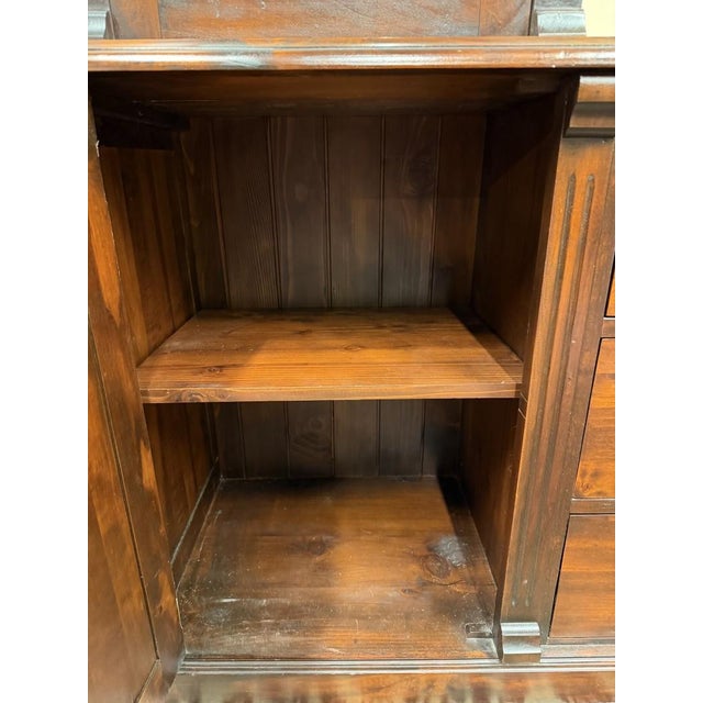English Apothecary Bookcase in Teak For Sale - Image 17 of 18