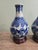 Vintage Chinese Blue & White Porcelain Vases-Set of 2 For Sale - Image 6 of 6