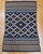 Vintage Mexican Saltillo Serape Kilim Rug, Flat-Woven Wool Blanket, Royal Blue, 2x4 For Sale In Chicago - Image 6 of 14